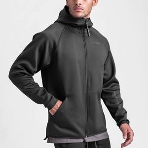 DSG-0430. COOLEVER™ FULL ZIP HOODIE - BLACK ASRV